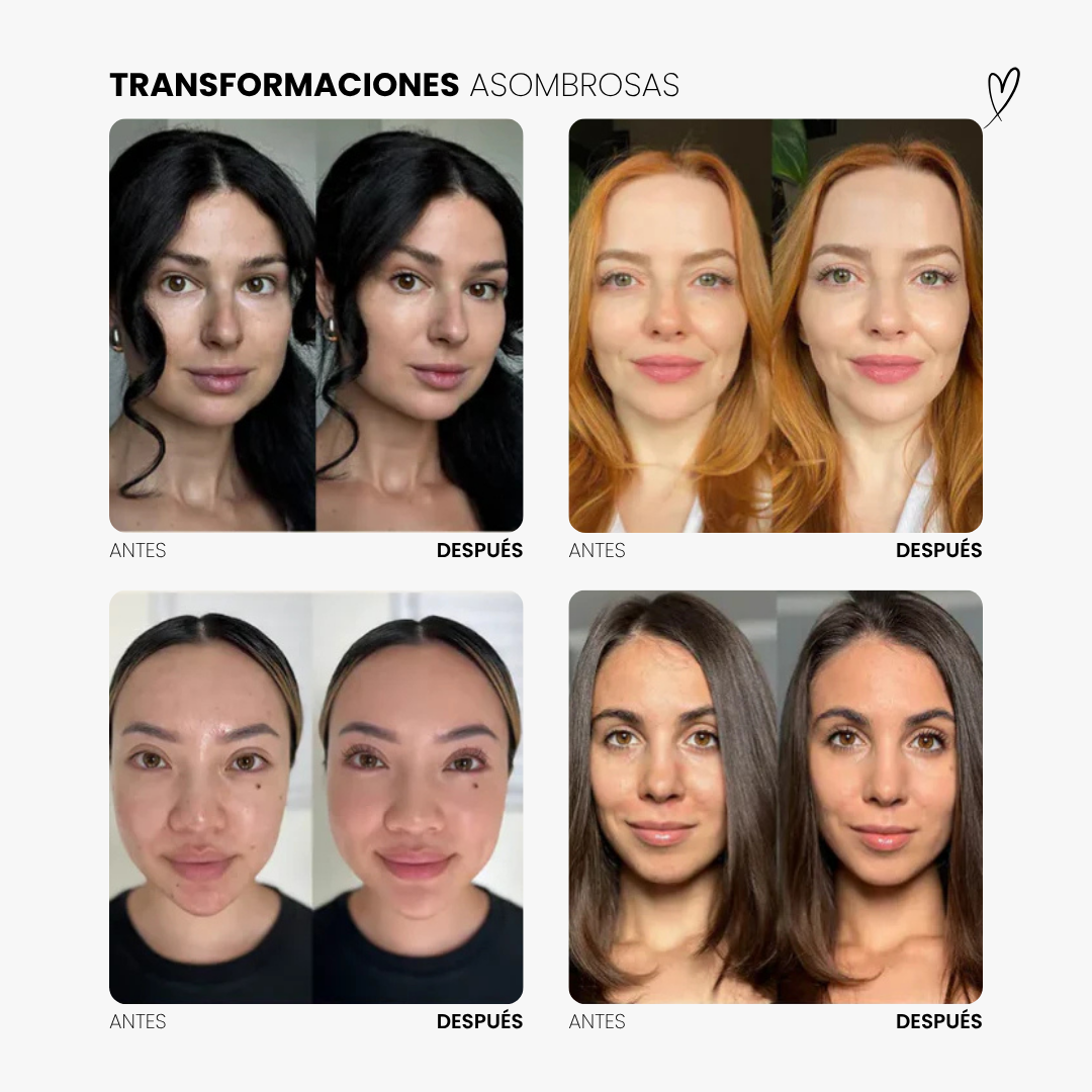 Base de Maquillaje 4-in-1 Antiedad con SPF 50 - La base profesional que se adapta a tu tono de piel