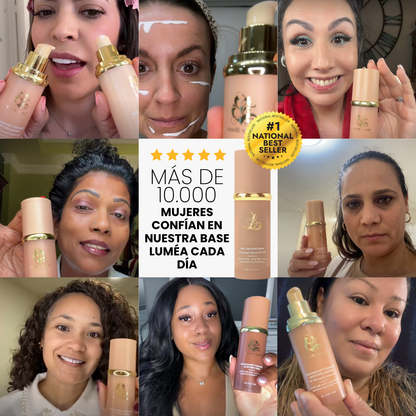 Base de Maquillaje 4-in-1 Antiedad con SPF 50 - La base profesional que se adapta a tu tono de piel