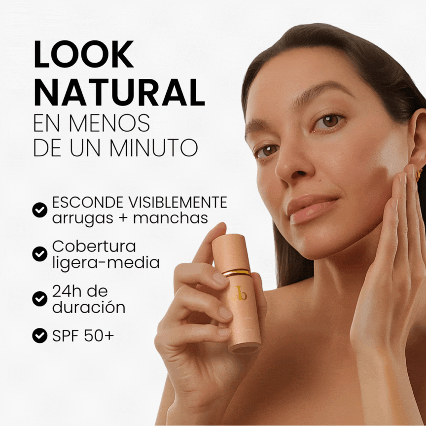 Base de Maquillaje 4-in-1 Antiedad con SPF 50 - La base profesional que se adapta a tu tono de piel