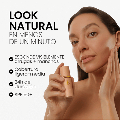 Base de Maquillaje 4-in-1 Antiedad con SPF 50 - La base profesional que se adapta a tu tono de piel